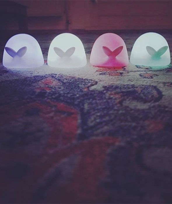 Flow Lampka Nocna LED Moby Mini Wieloryb 3+ Zielona