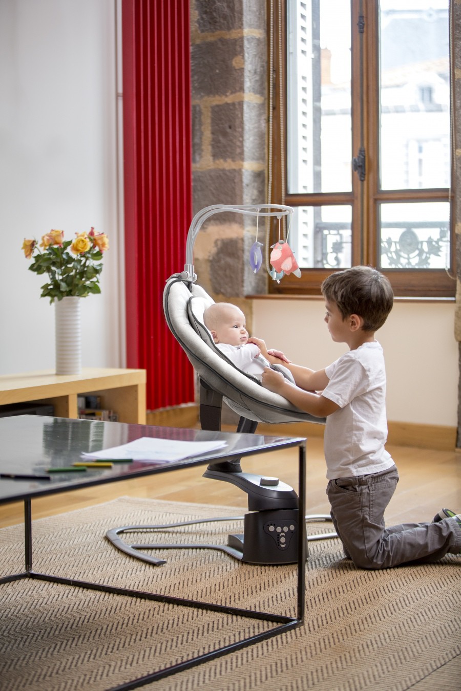 Babymoov Bujaczek Automatyczny Swoon Motion Aluminum