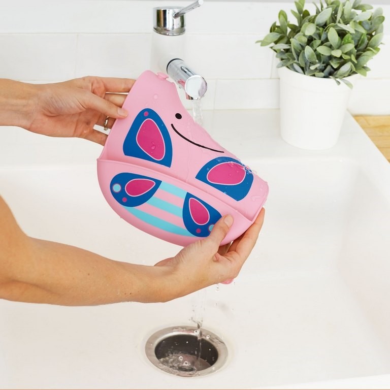 Skip Hop Śliniak Zoo Motyl Silikonowy 6m+