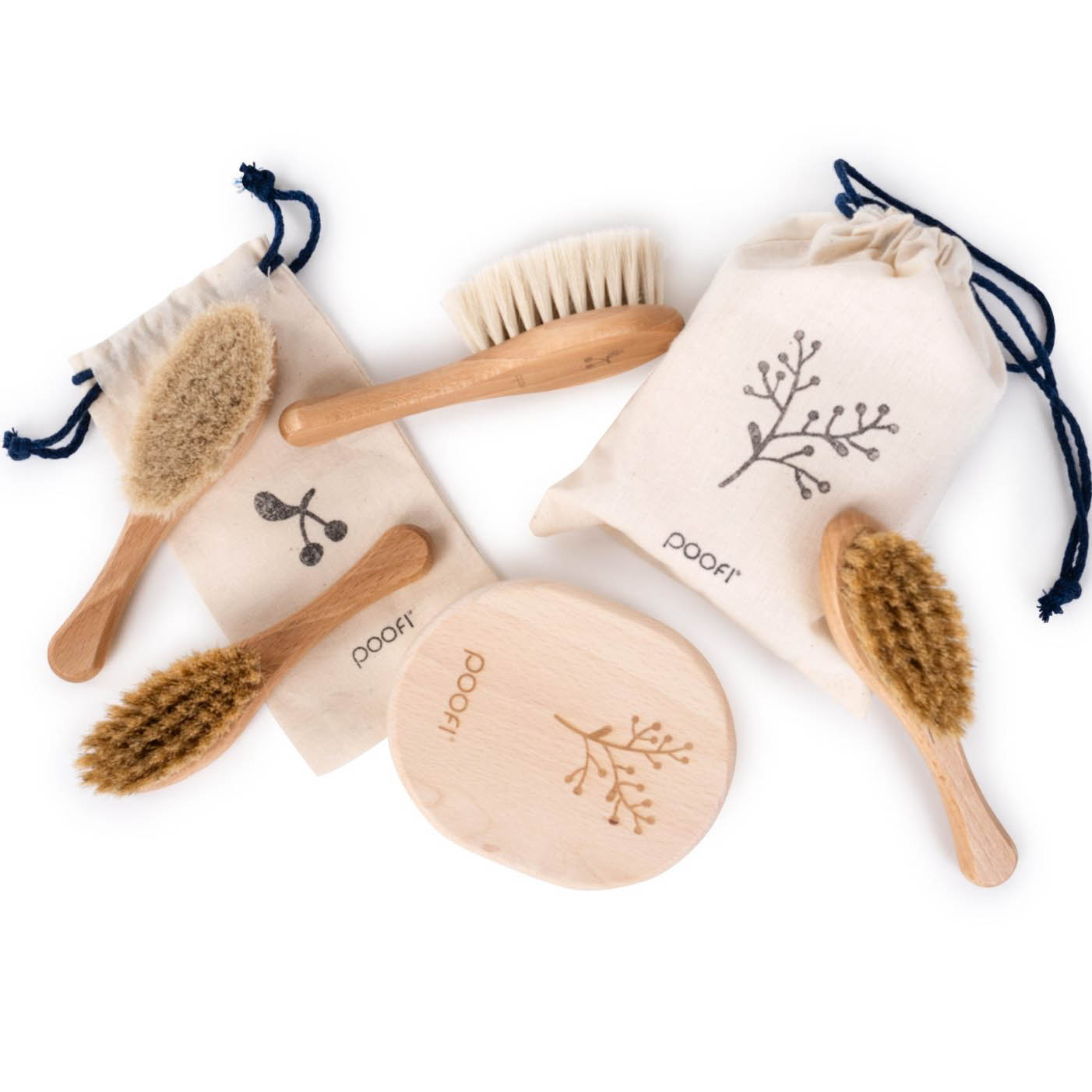 Poofi Szczotka na ciemieniuchę dla niemowląt