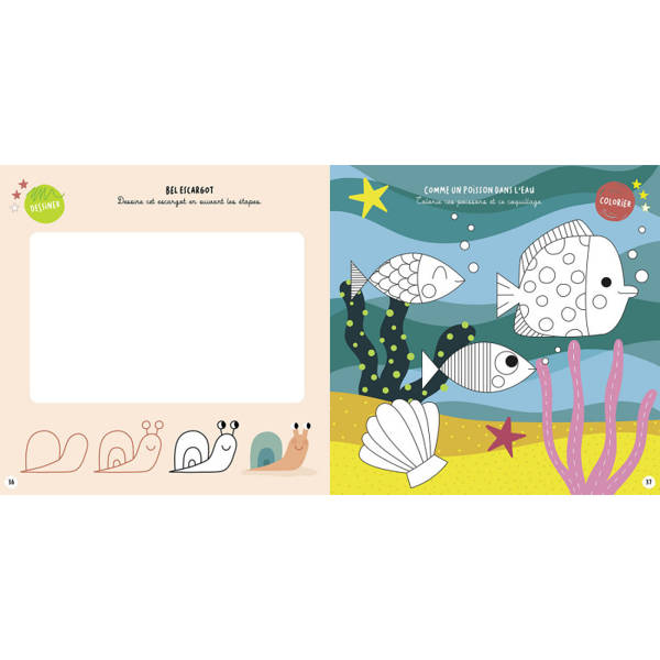 Auzou Zestaw Artystyczny Uczę się Rysować 3+