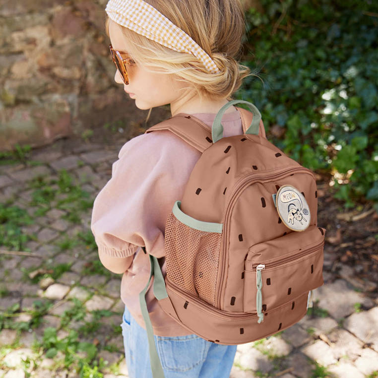 Lassig Plecak Mini Happy Prints Karmelowy 3+