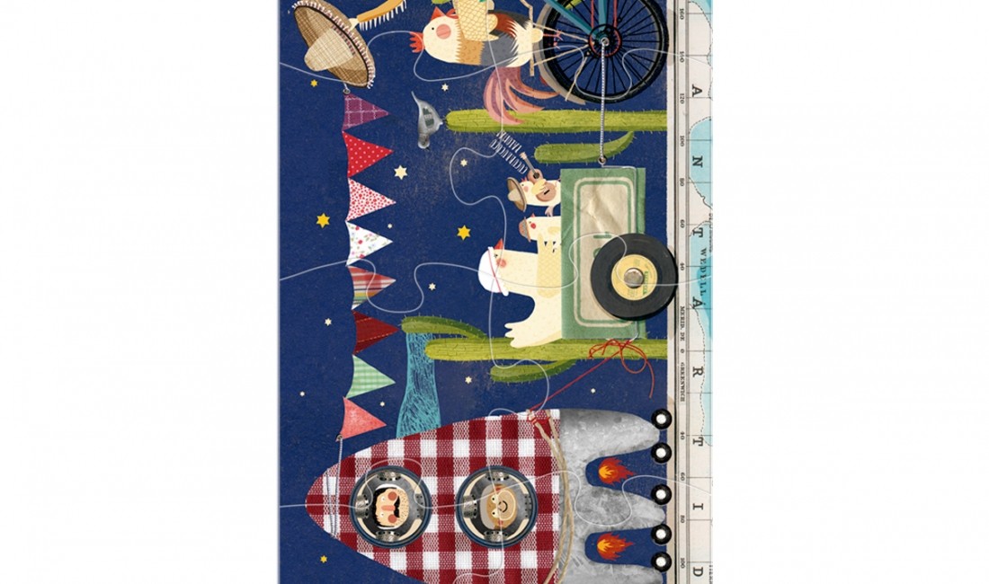 Londji Puzzle "Wesołe Miasto" 100el. 6+