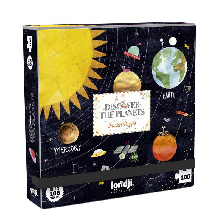 Londji Puzzle 100 el. Odkryj Planety 6+