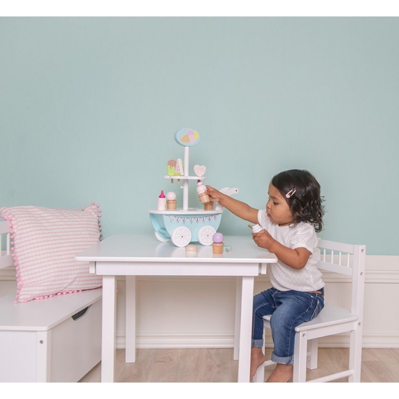 JaBaDaBaDo, drewniana lodziarnia na kółkach - wózek