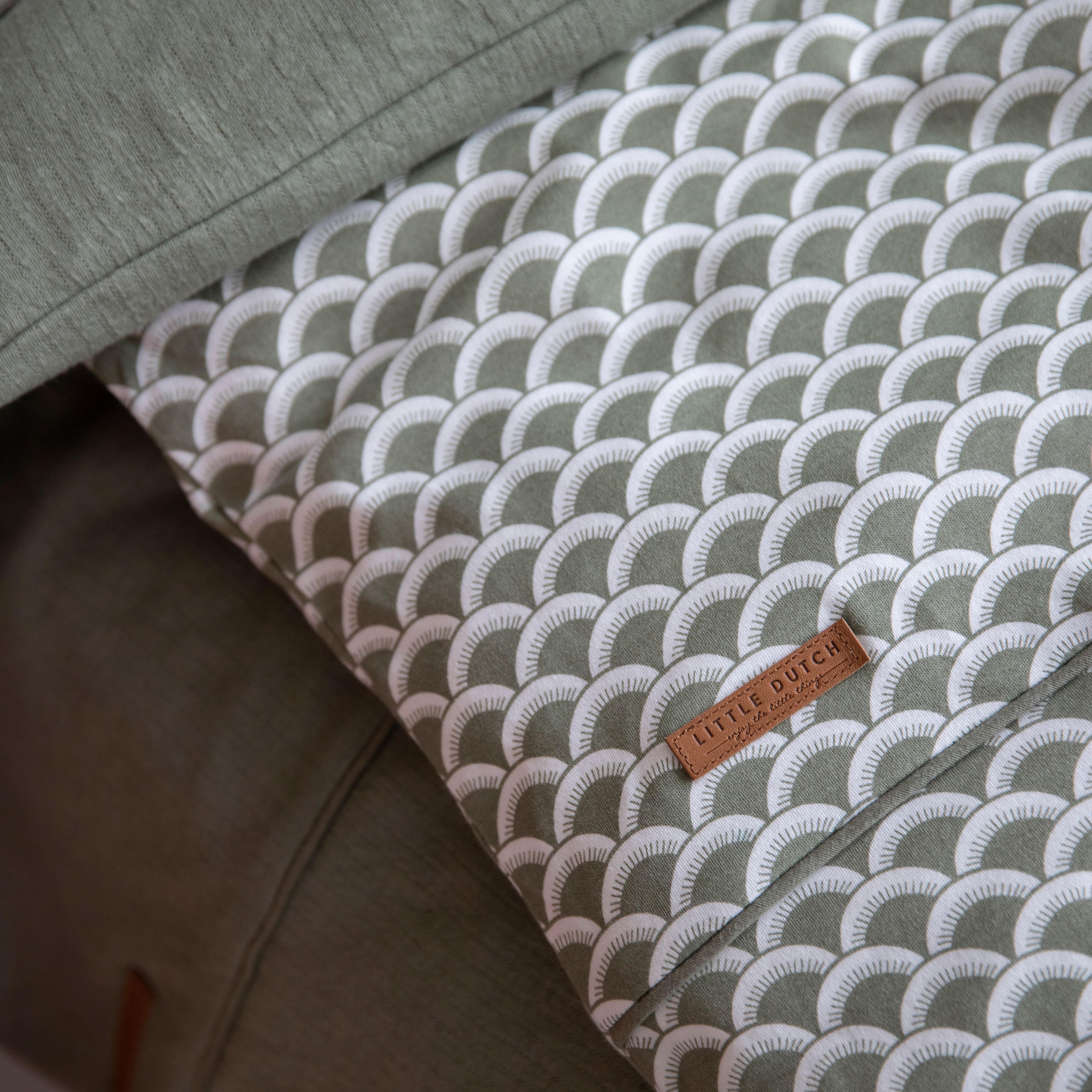 Little Dutch Otulacze 70x70cm (2 szt.) Sunrise/Pure Olive