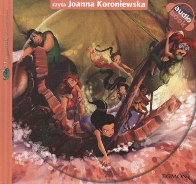 Książka Wróżki Dzwoneczek i Uczynne Wróżki + CD 3+