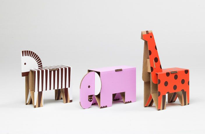 Papierowe zwierzęta PS5520 - Kreatywny zestaw 3+