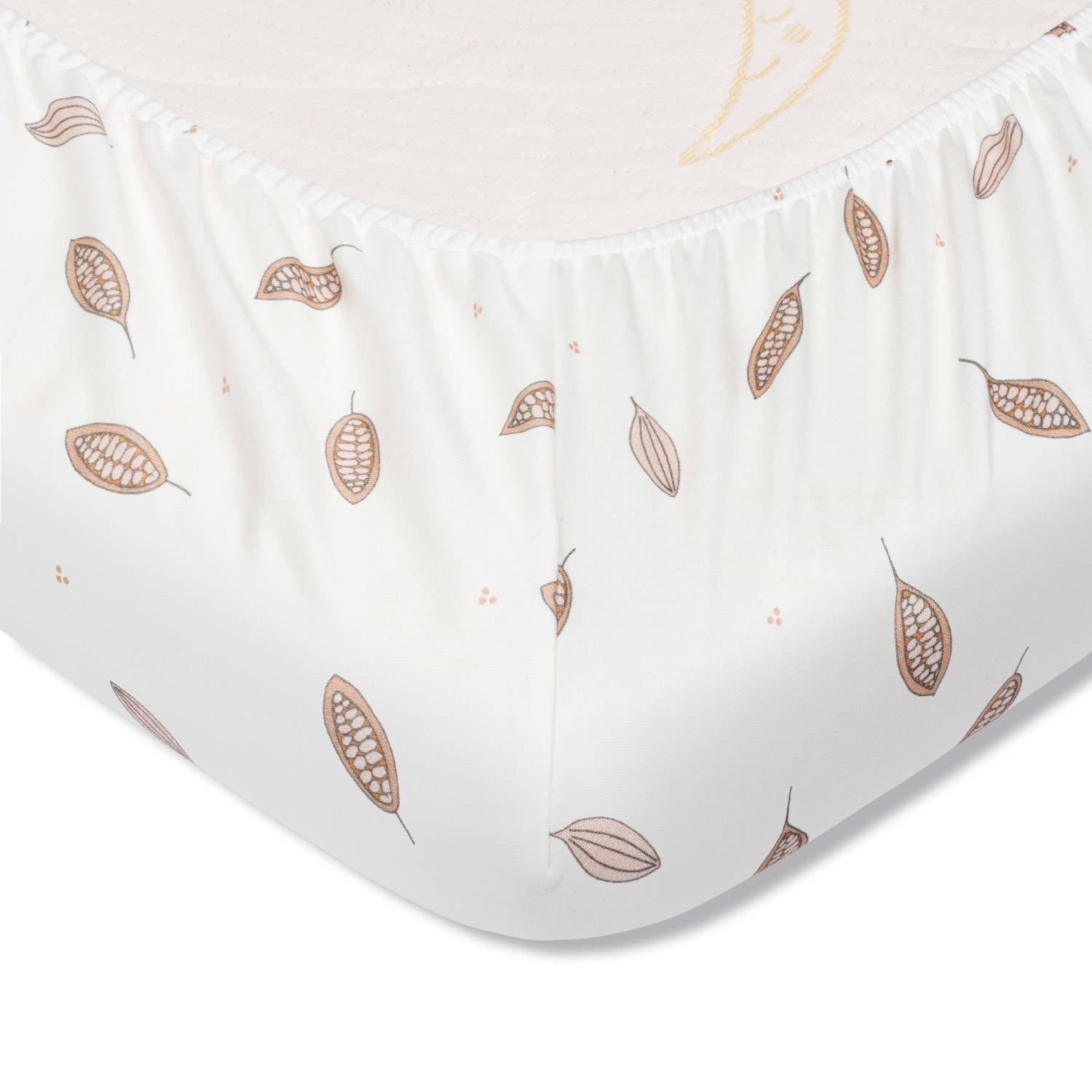 Pink no more Prześcieradło do łóżeczka Cocoa 120x60 cm