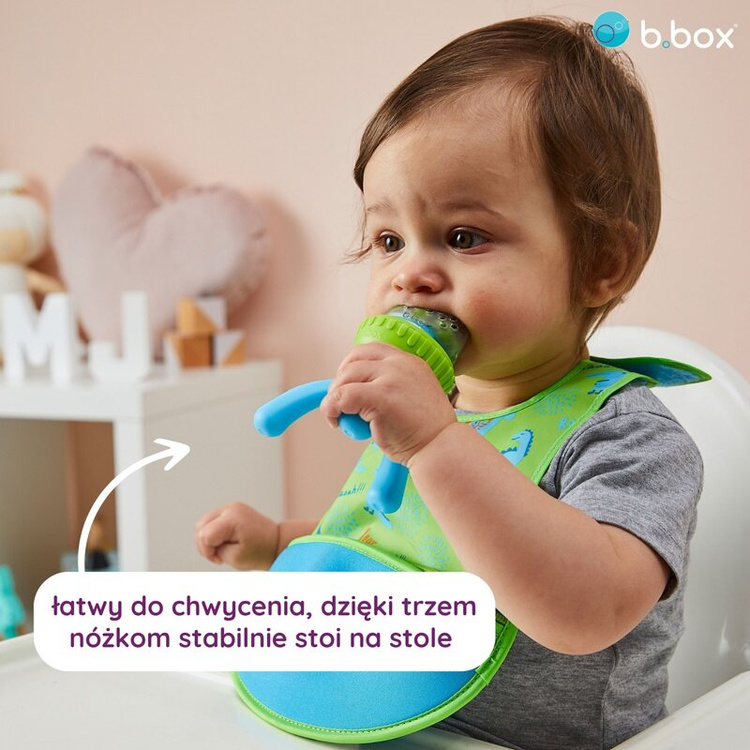 B.Box Silikonowy Gryzak do Podawania Pokarmu Strawberry Shake 5m+