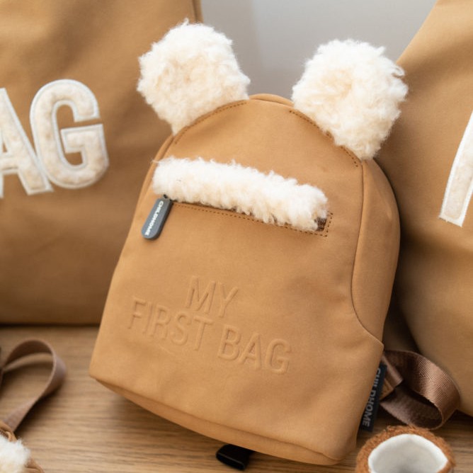 Childhome, Plecak dziecięcy My First Bag Suede-Look