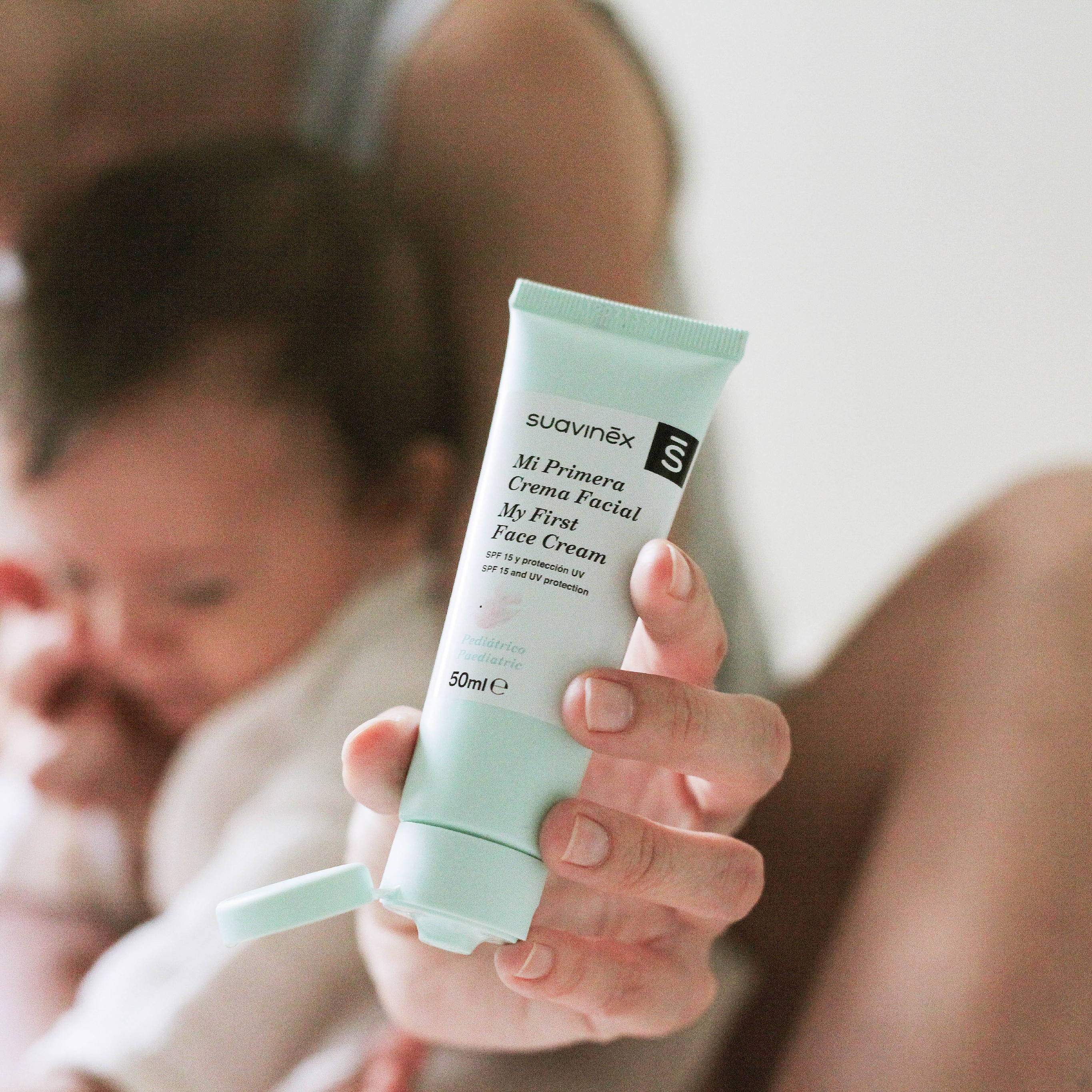Suavinex Krem do twarzy dla dzieci z SPF 15 50ml