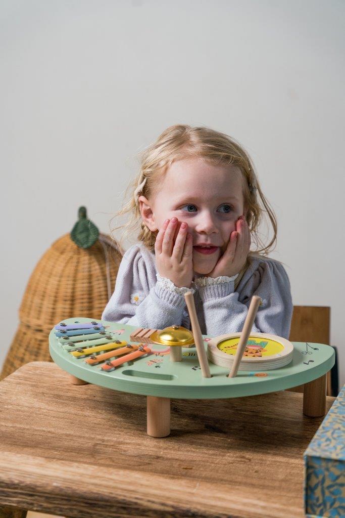 DANTOY Drewniany muzyczny stolik 