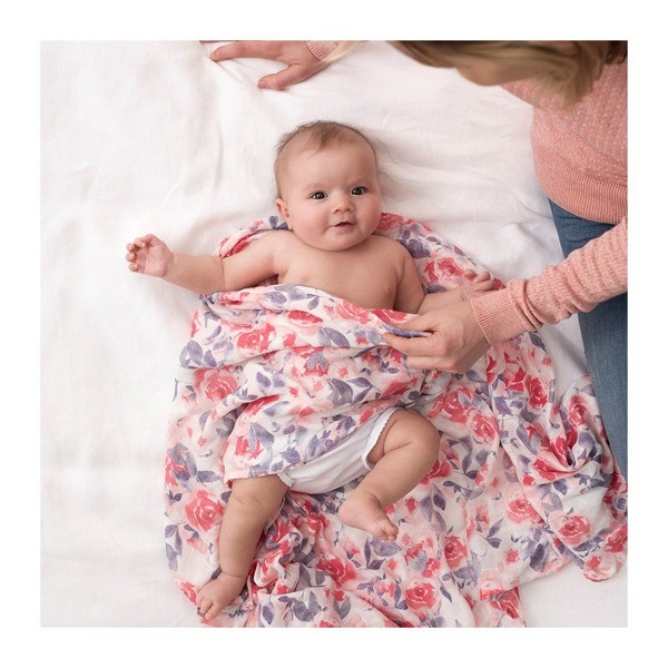 Aden & Anais Otulacz bambusowy Watercolour Garden 3 szt. 0+