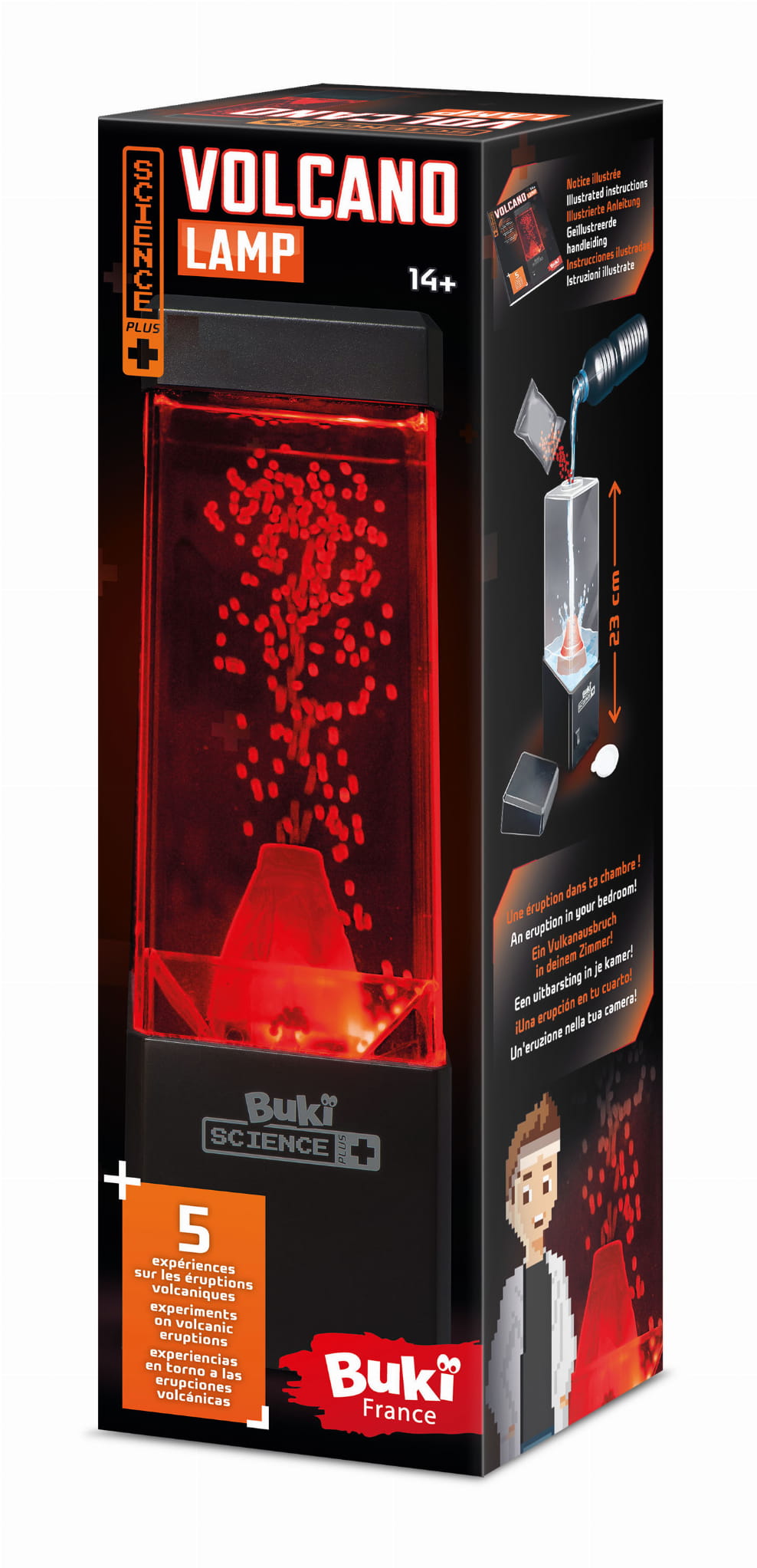 Buki Lampa Lawa Wulkaniczna Eksperymenty +14 lat