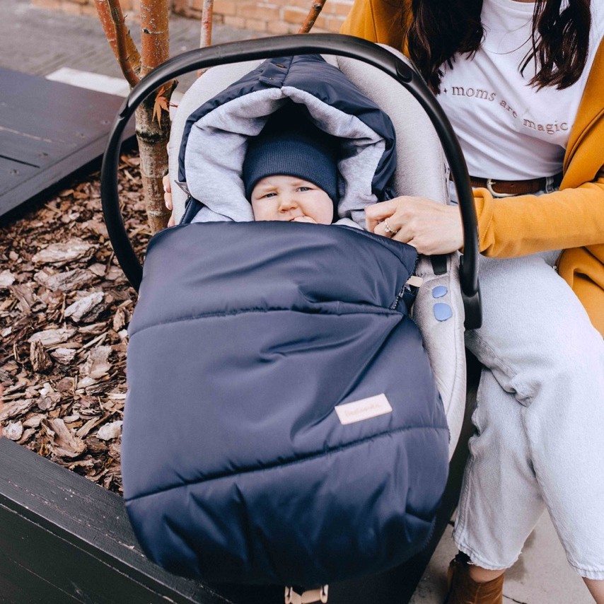 Śpiworek do wózka Beztroska Robin Chudek granatowy 0-12m