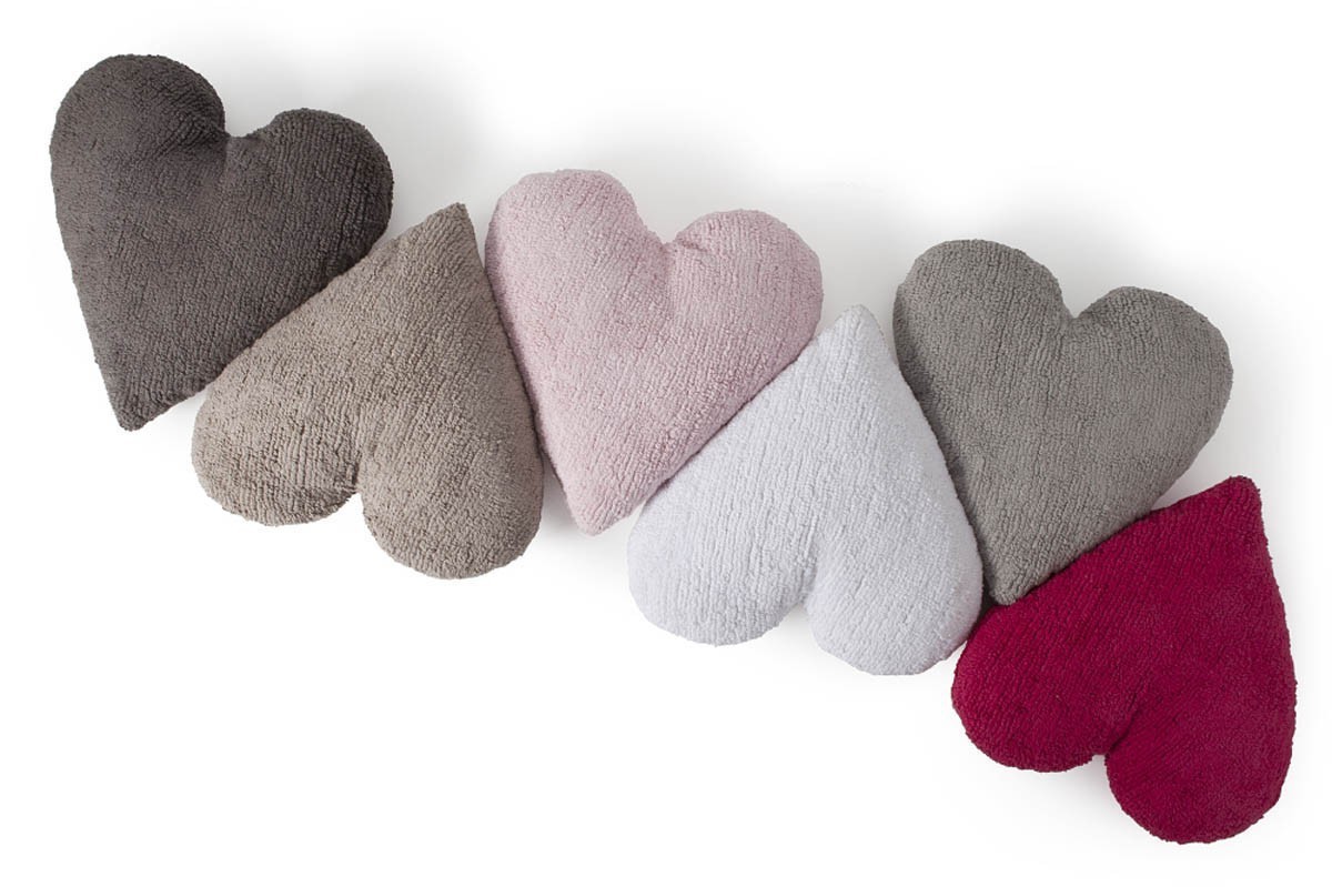 Lorena Canals Poduszka dziecięca Serce Rosa 50×47 cm