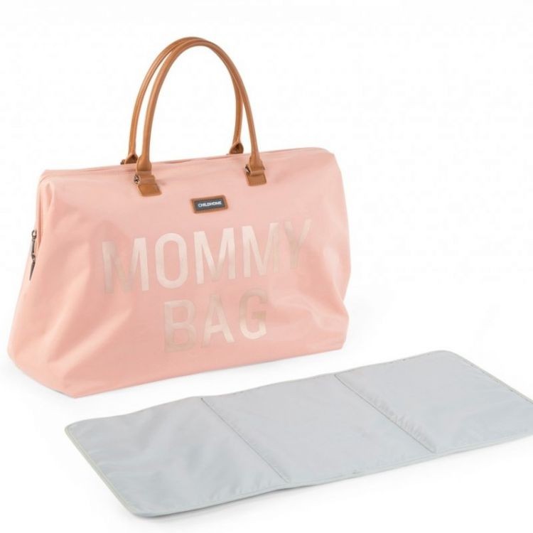 Childhome Torba podróżna Mommy Bag różowa