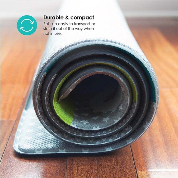 BBluv Mata Piankowa Dwustronna 140x100 cm Zwierzaki 0+