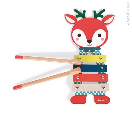 Janod Cymbałki Metalowe Baby Forest Sarenka 1+