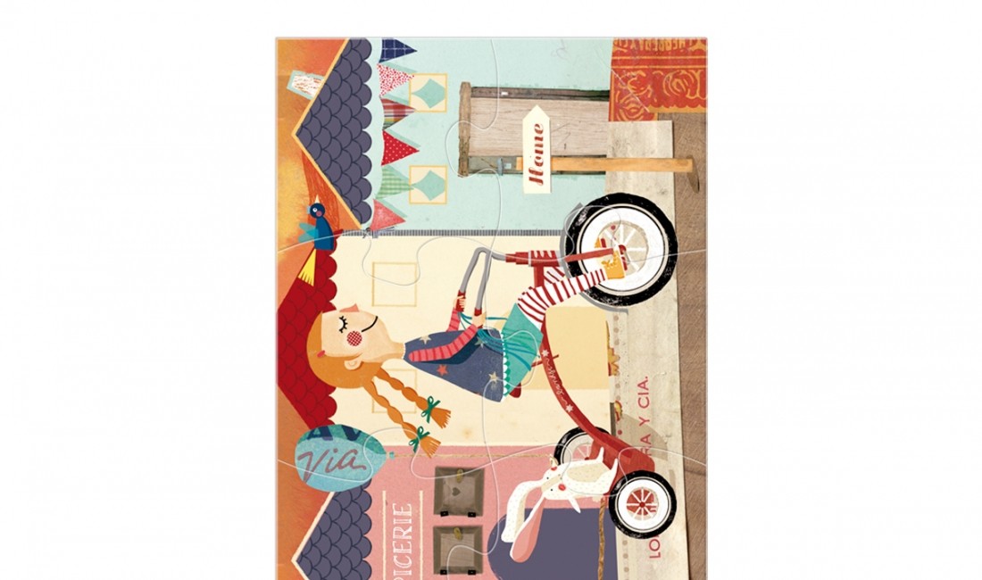 Londji Puzzle "Wesołe Miasto" 100el. 6+