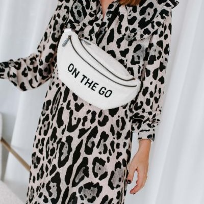 Childhome Nerka Banana Bag Teddy Bear White - Limitowana Edycja