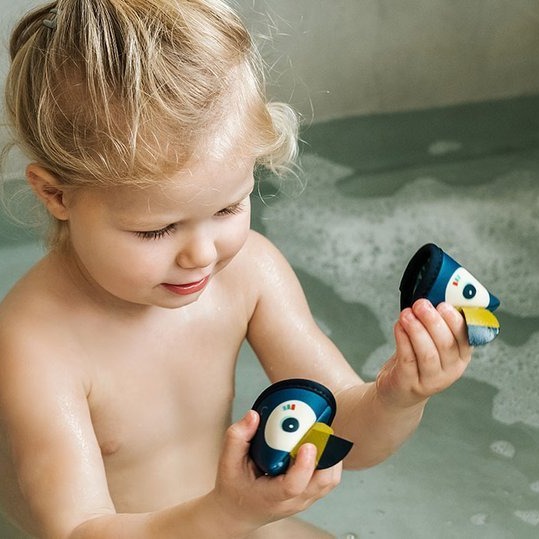 LILLIPUTIENS Gra Memory do Kąpieli Tukan Pablo 12m+