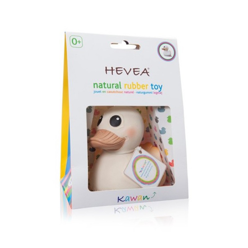 Hevea Zabawka Kawan Kaczka Naturalny Kauczuk 0+
