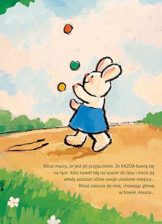 Rikuś i Anusia Lalka Niemowlę 30cm 0+