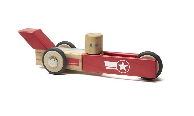 Tegu, Drewniane klocki magnetyczne STUNT TEAM Daredevil