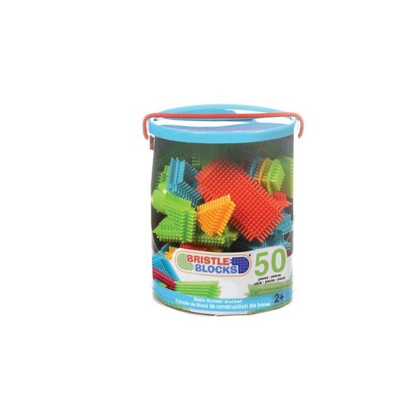 Klocki Jeżyki 50el. Edukacyjne dla dzieci 2+ | Fabryka Wafelków