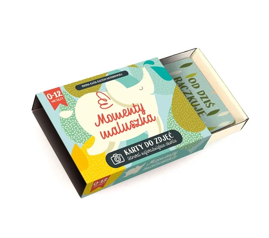 Karty do zdjęć "Momenty Maluszka" 