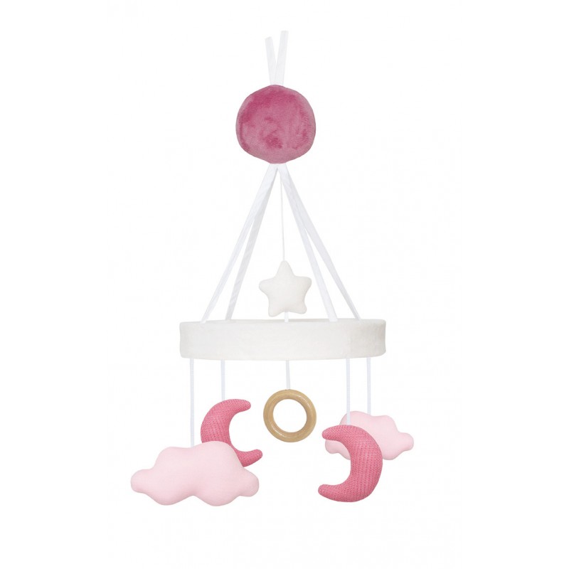 JaBaDaBaDo Karuzela pozytywka różowy księżyc 0+