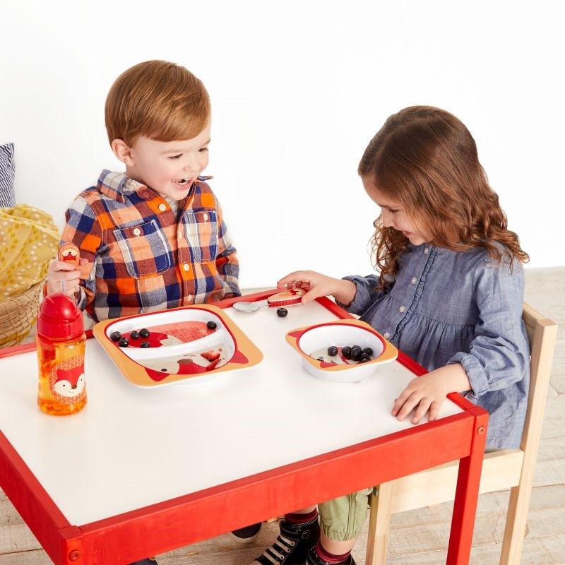 Skip Hop Sztućce Zoo Lisek 12m+