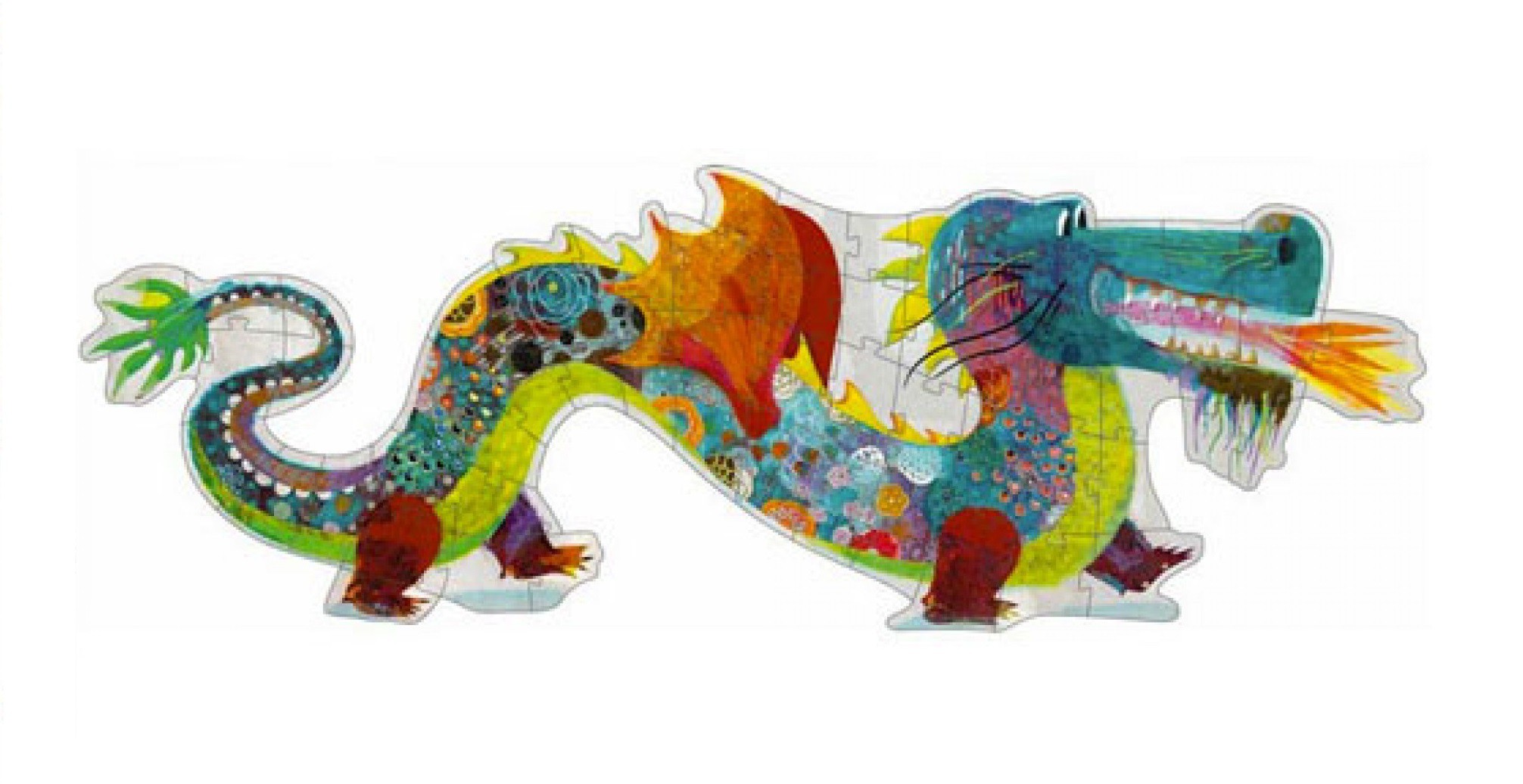 Djeco Puzzle Smok Leon 37 el. 5+