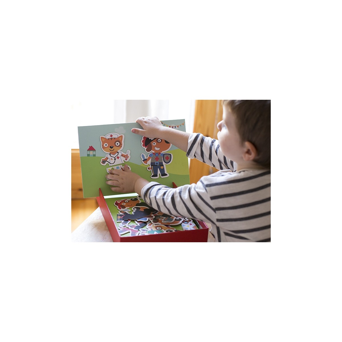 Apli Kids Magnetyczna Układanka Postacie 3+ lat