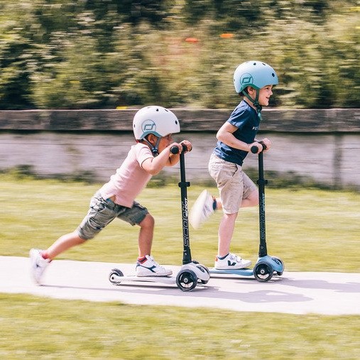 SCOOTANDRIDE Highwaykick 3 LED Hulajnoga 3+ Ash