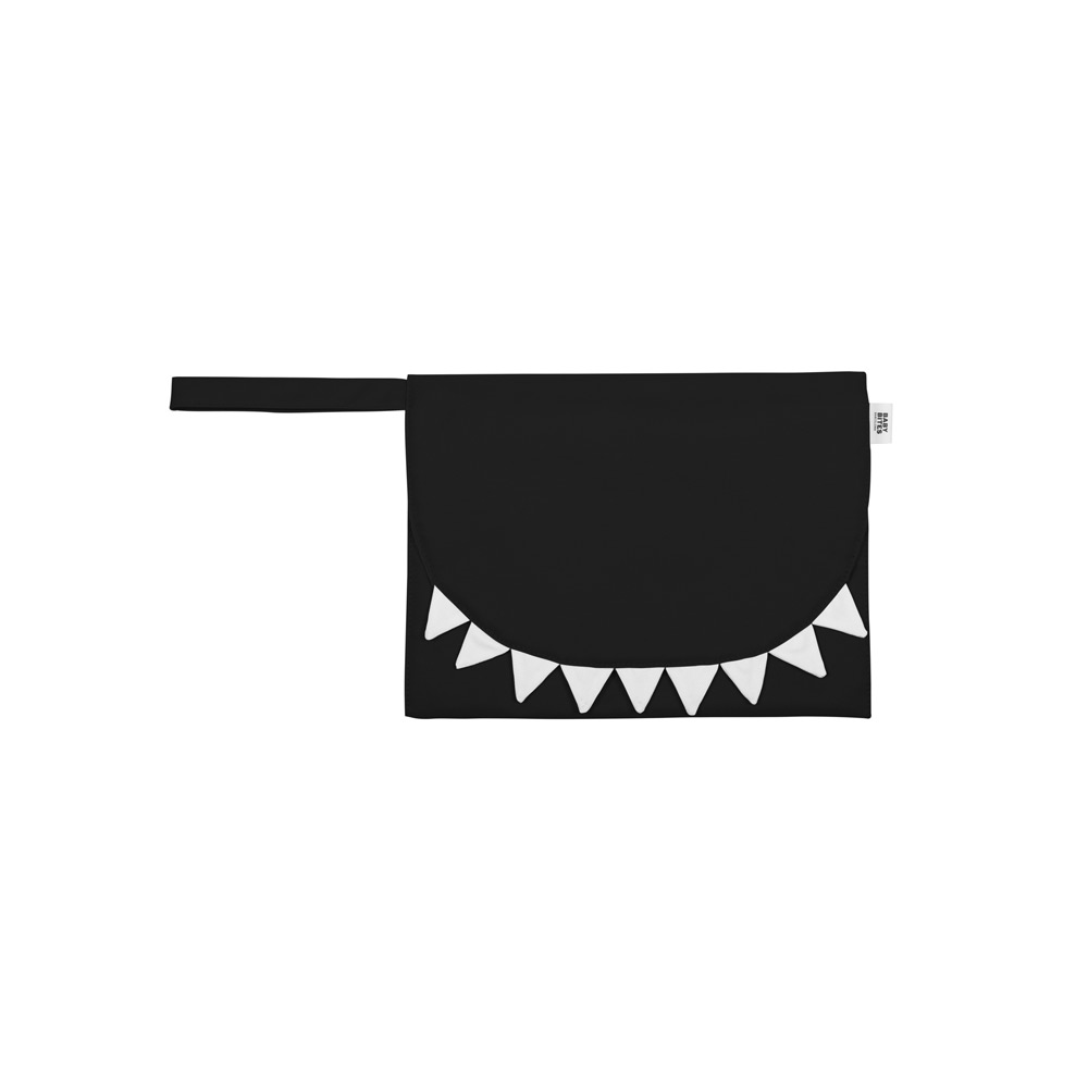 Baby Bites Przewijak Podróżny Shark Black | Dla niemowląt