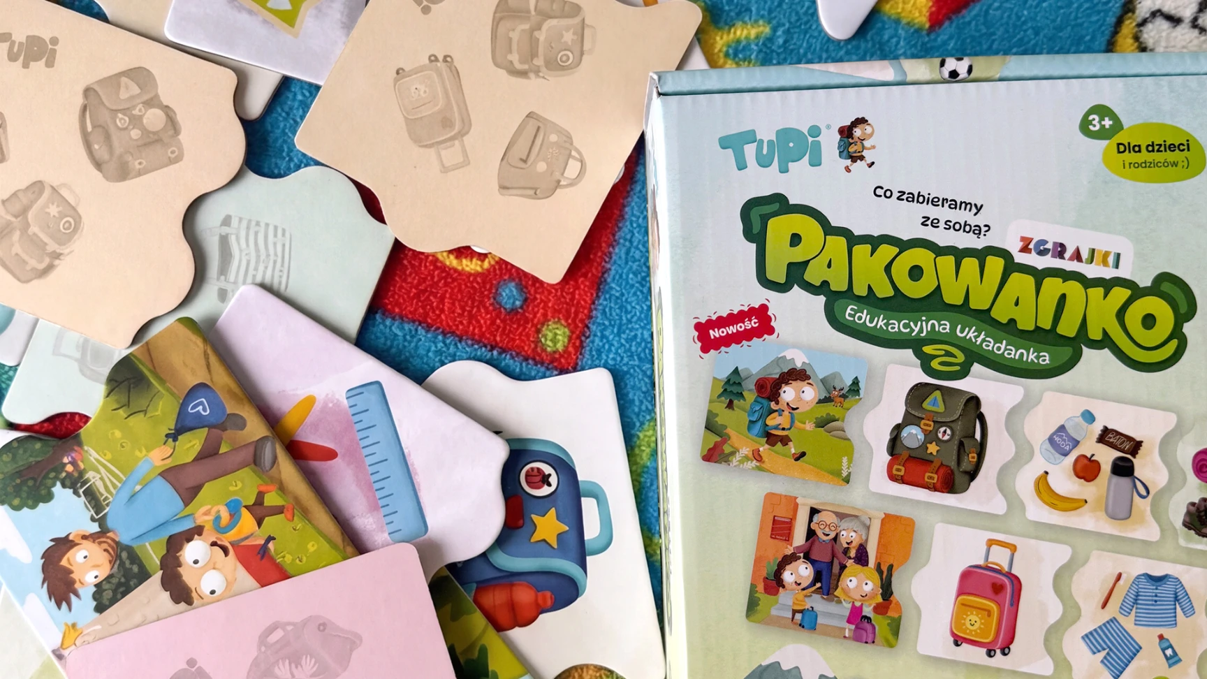 Kraina Relacji Zgrajki Pakowanko Drewniana Układanka 3+