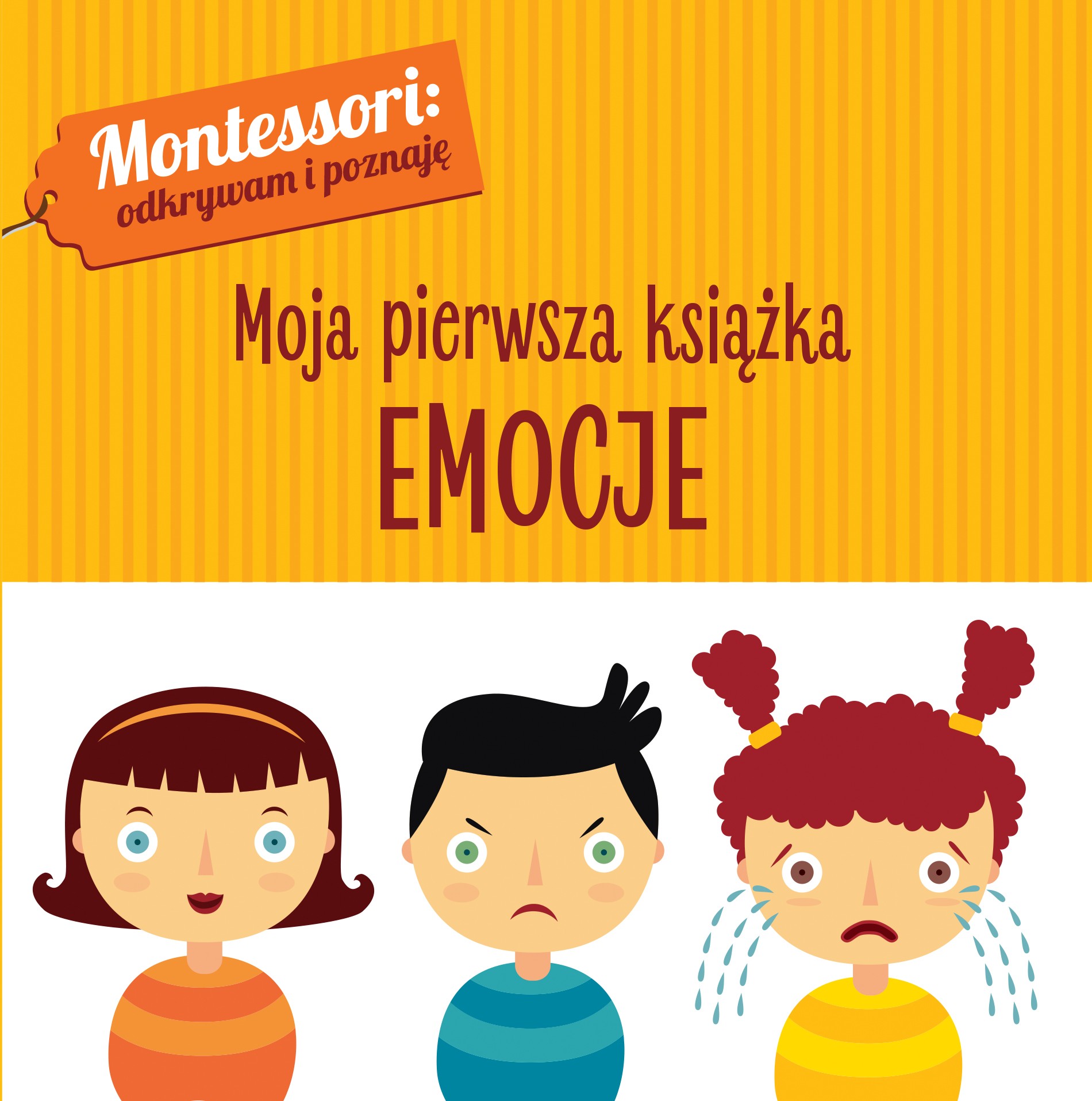 Emocje Montessori Moja Pierwsza Książka Edukacyjna