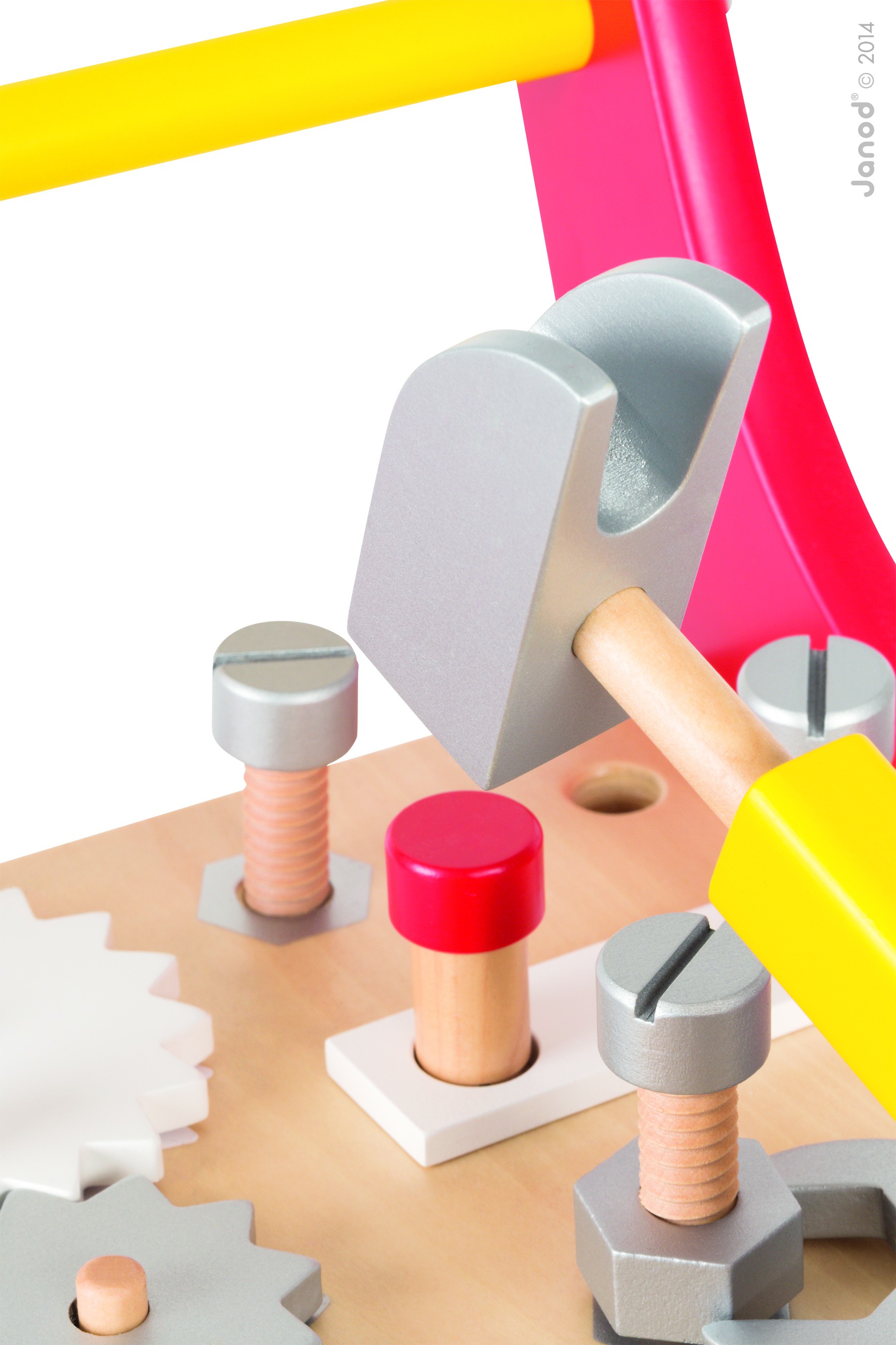 Janod Warsztat z Narzędziami Bricolo Wózek 3+