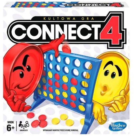 Hasbro Connect 4 Grid Gra strategiczna 6+