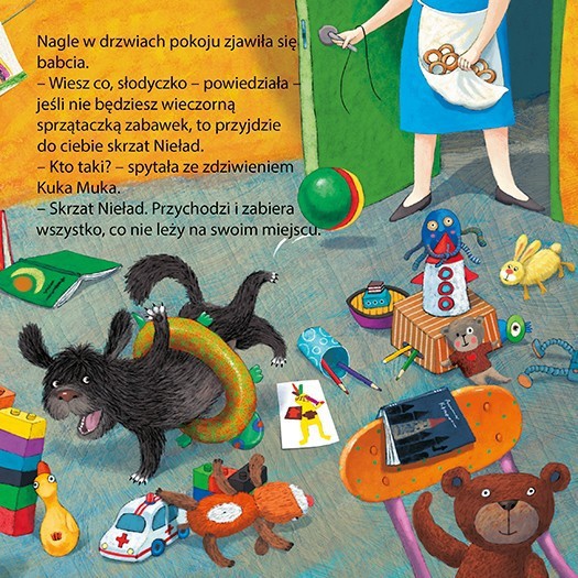 Książeczka sensoryczna Kuka Muka i skrzat Nieład 0+