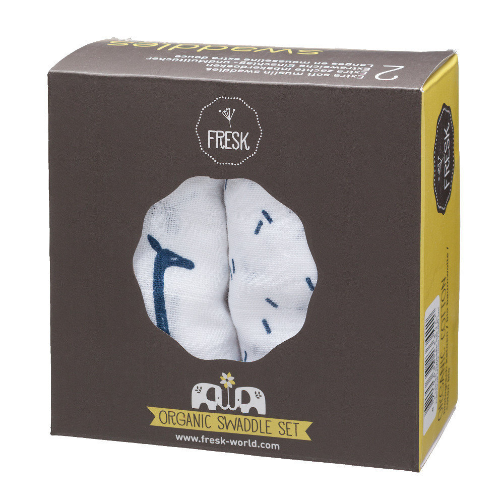 Fresk Pieluszki Muślinowe Żyrafa 2 szt. 70x60 cm