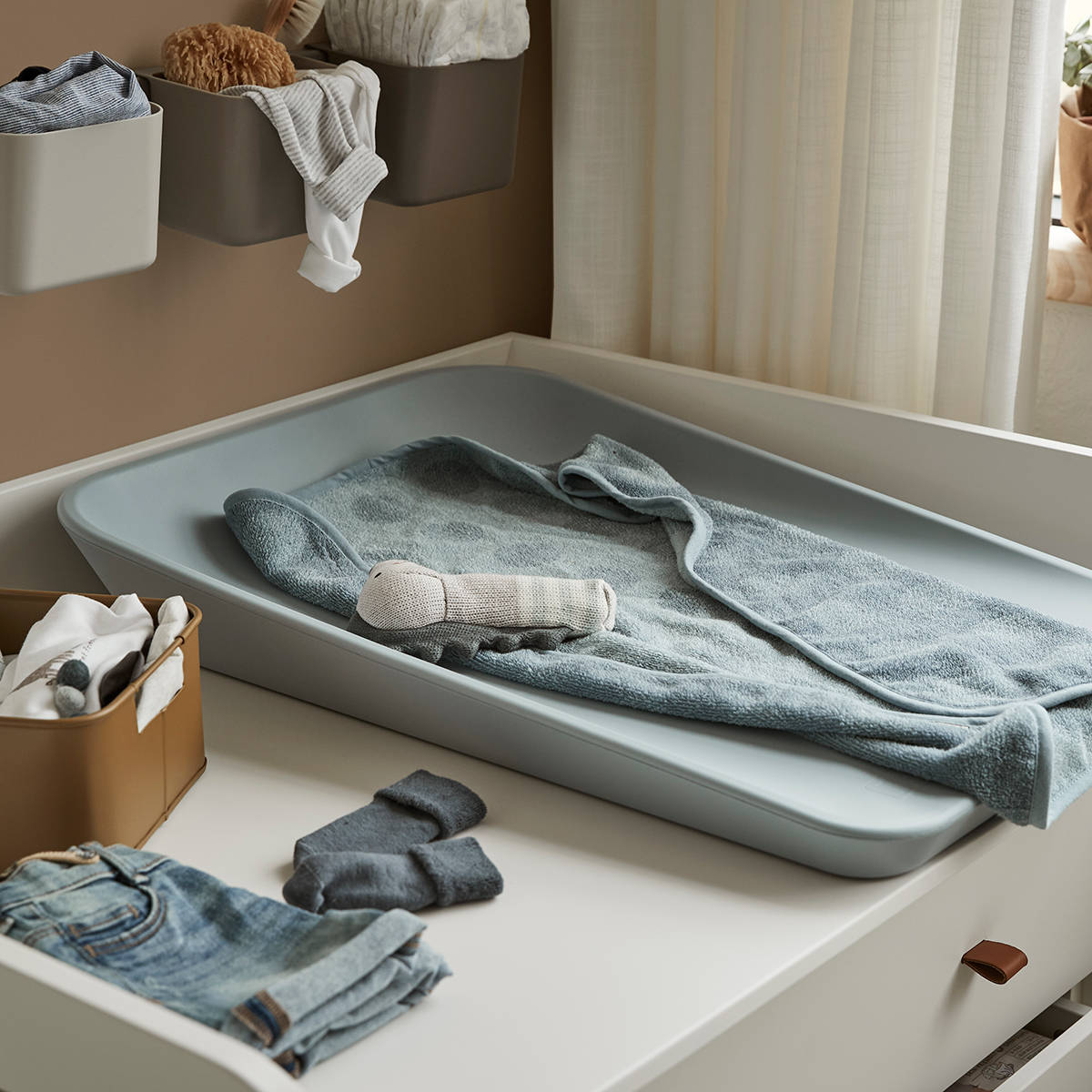 Leander Matty Przewijak Piankowy Niebieski | 0+