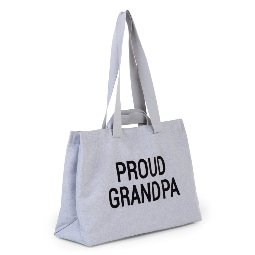 Childhome Torba Grandpa Bag Canvas Grey