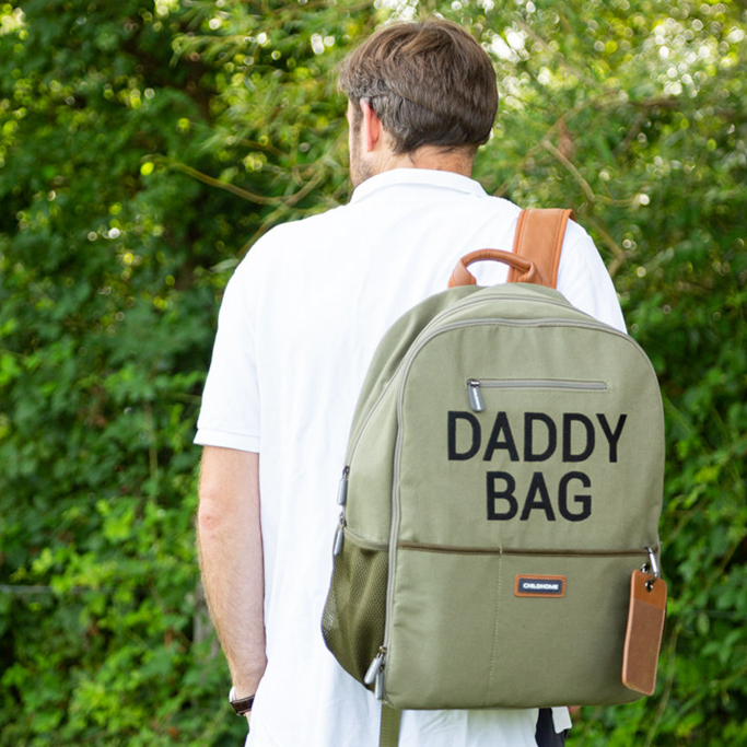 Childhome Plecak Daddy Bag Canvas Khaki