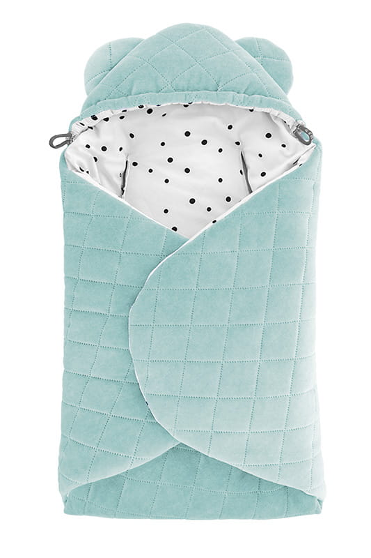 Sleepee Otulacz do fotelika Royal Baby Ocean mint 0+