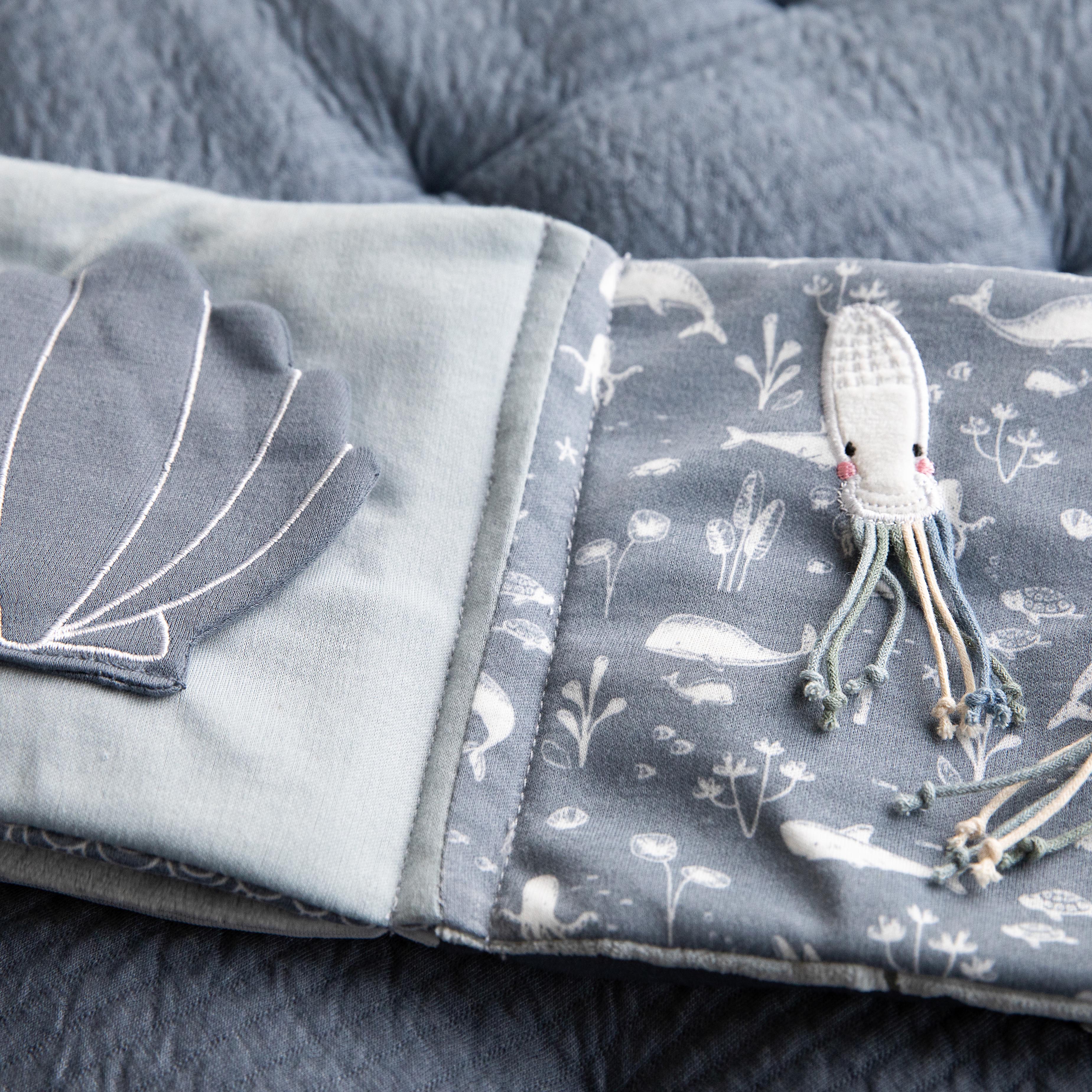 Little Dutch Książeczka Aktywizująca Ocean Błękit 0+