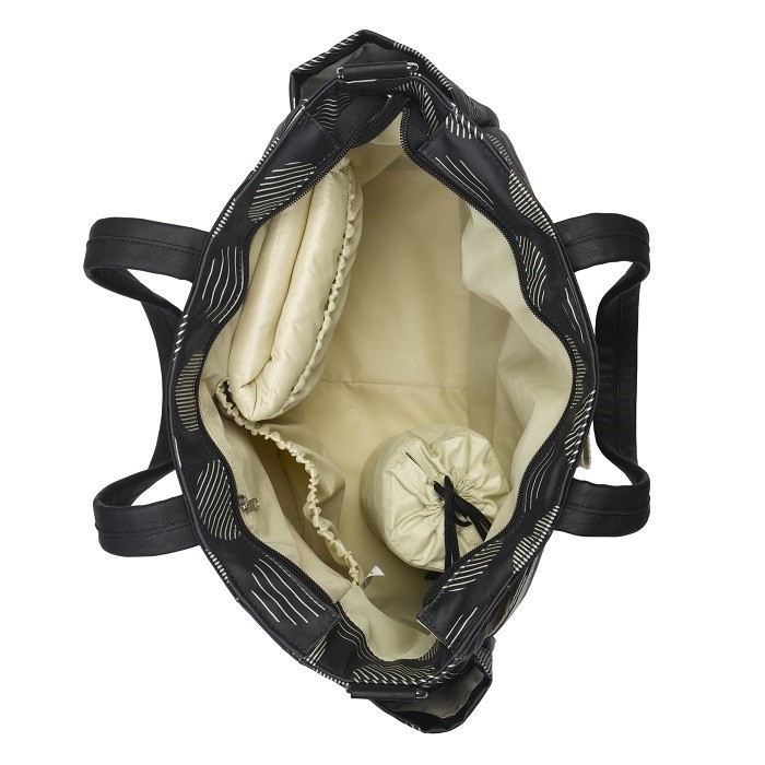 Babymel Torba dla Mamy Cara Wave Black | Wózek